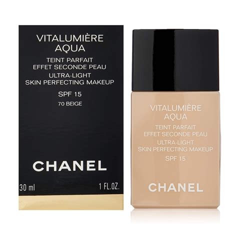 chanel 70 beige|chanel vitalumière aqua sunscreen.